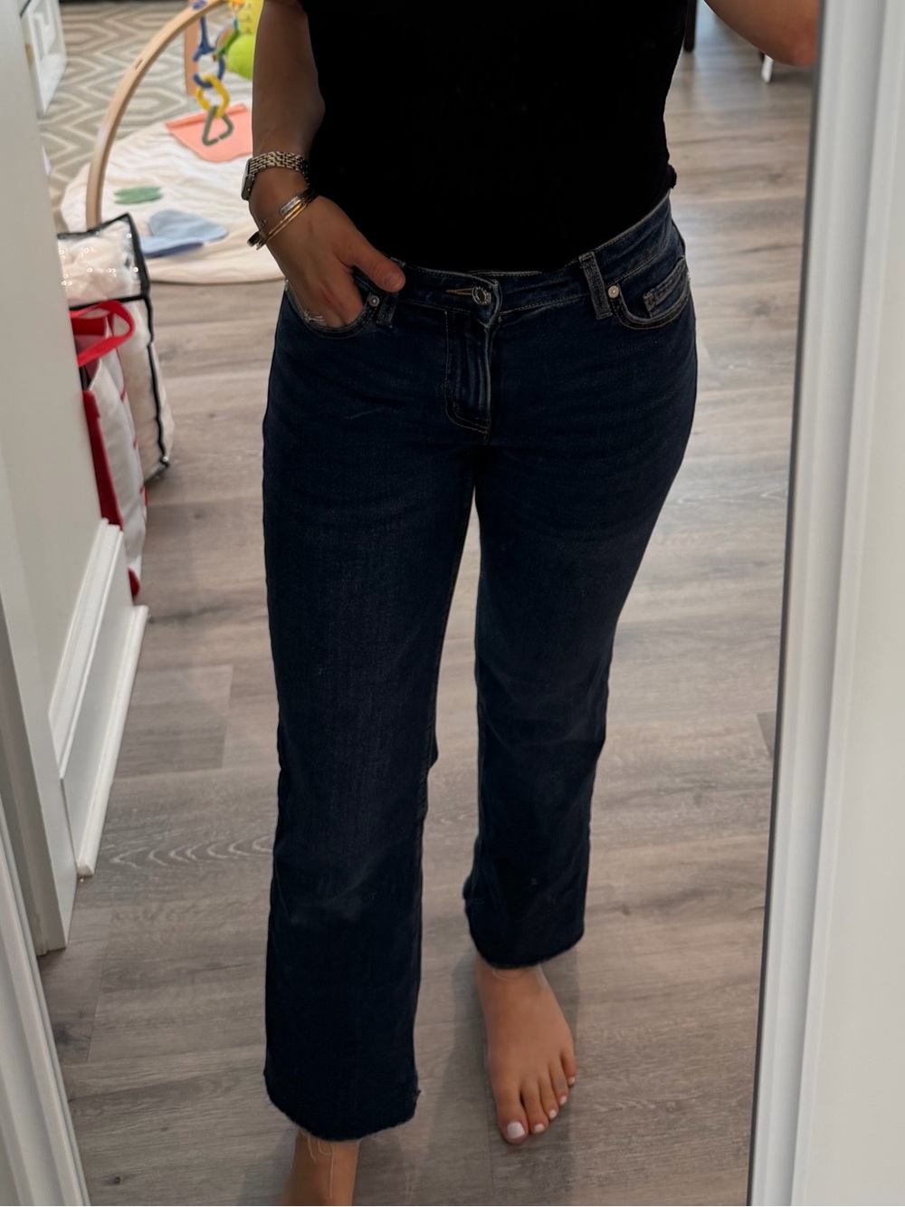 Mango Sienna Kick Flare Jeans Size EU 34 / US 2